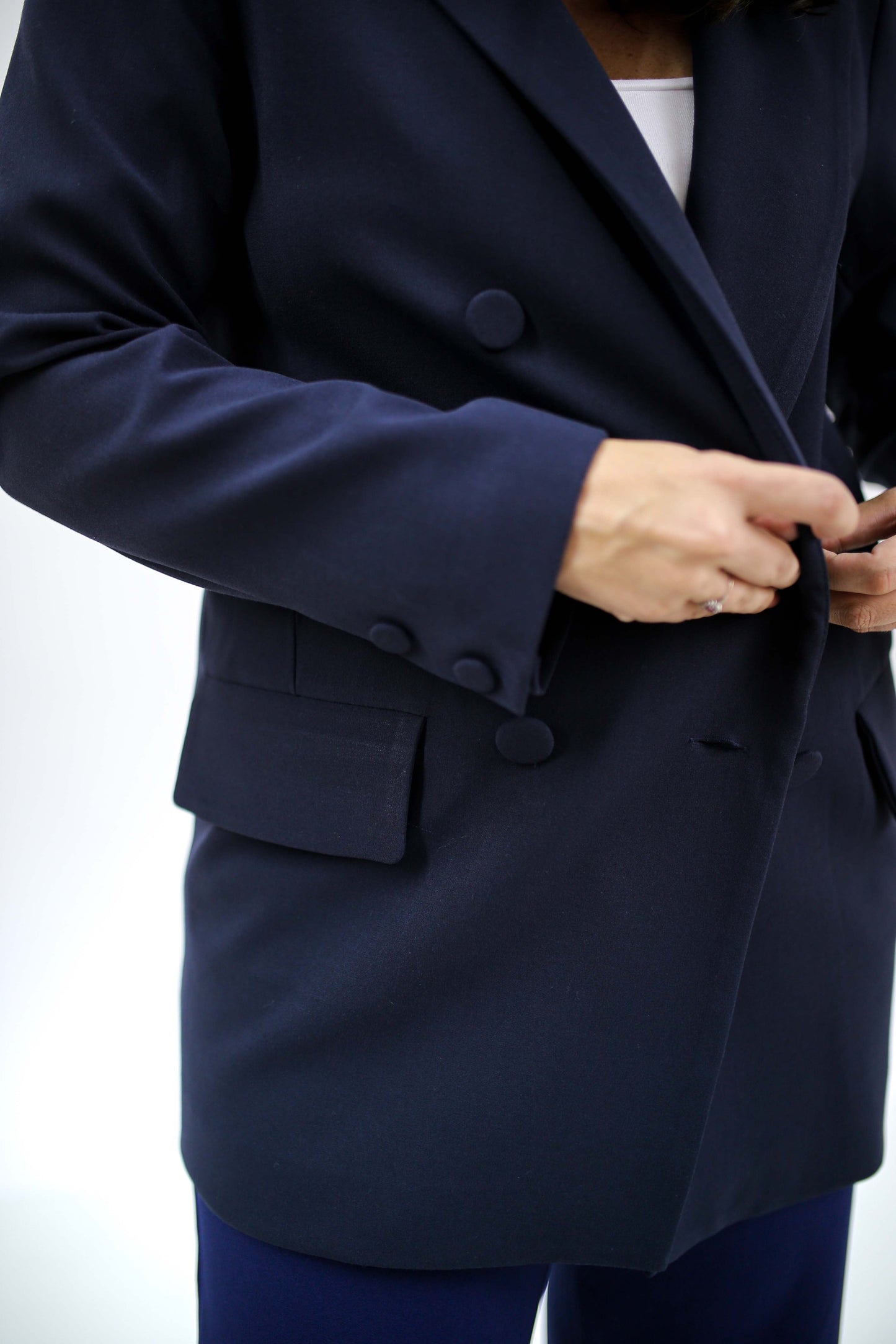 BLAZER ALFAIATARIA COM 6 BOTOES