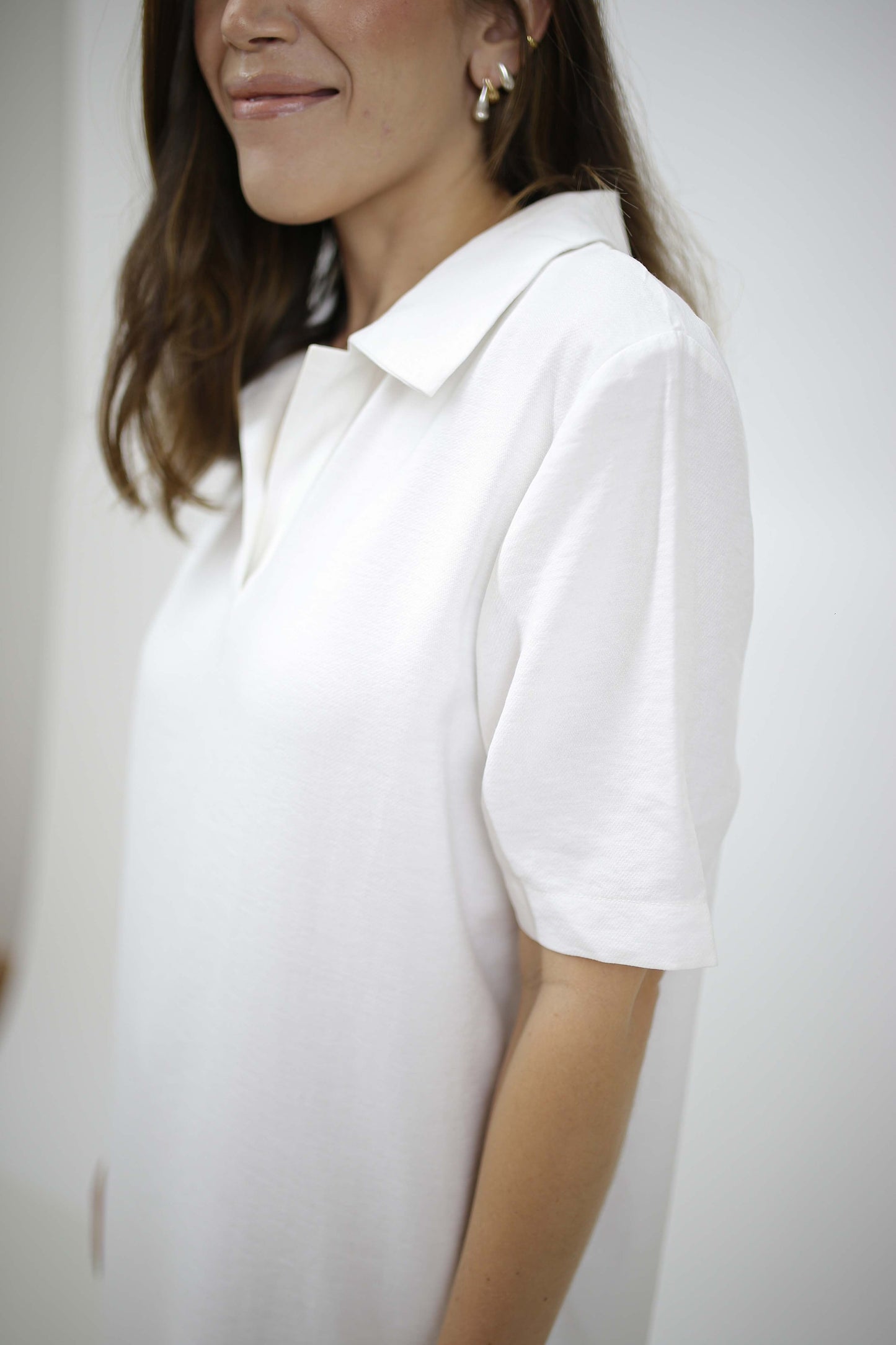 VESTIDO LONGO GOLA POLO