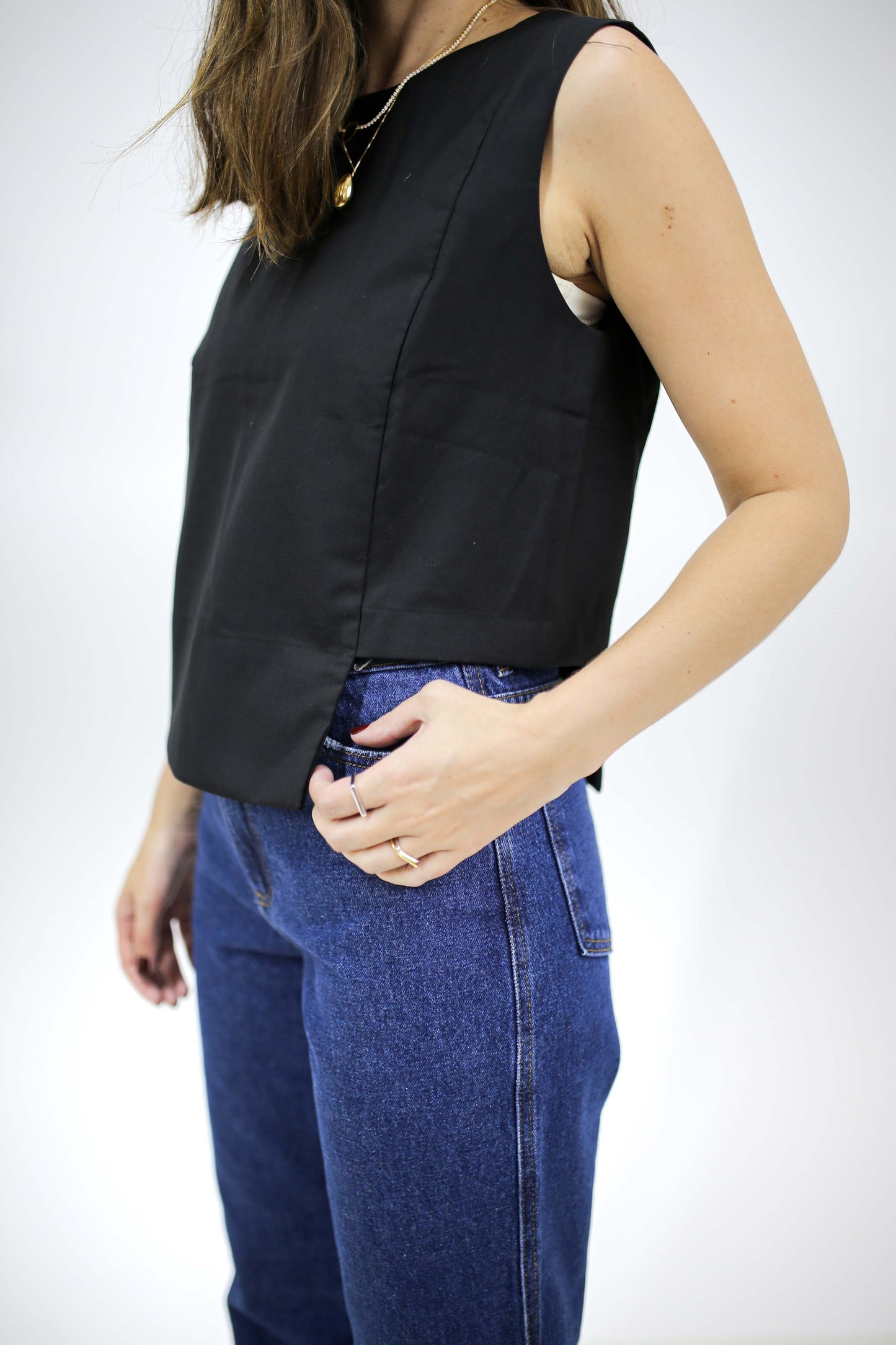 BLUSA CIANITA ASSIMÉTRICA
