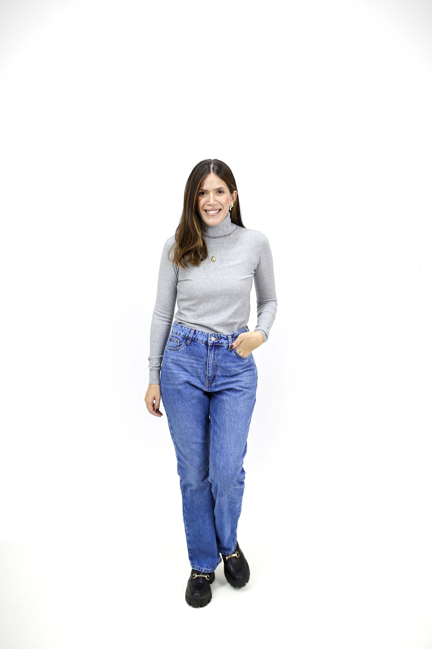 CALÇA WIDE LEG BARRA DESFIADA