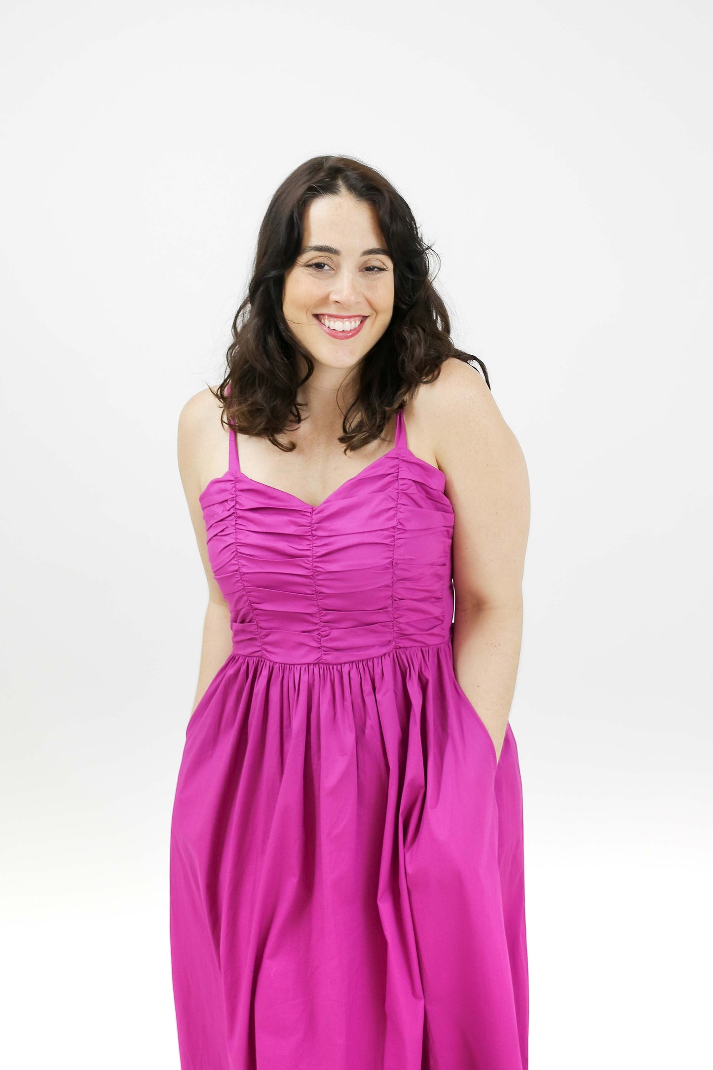 VESTIDO BUSTO DRAPEADO