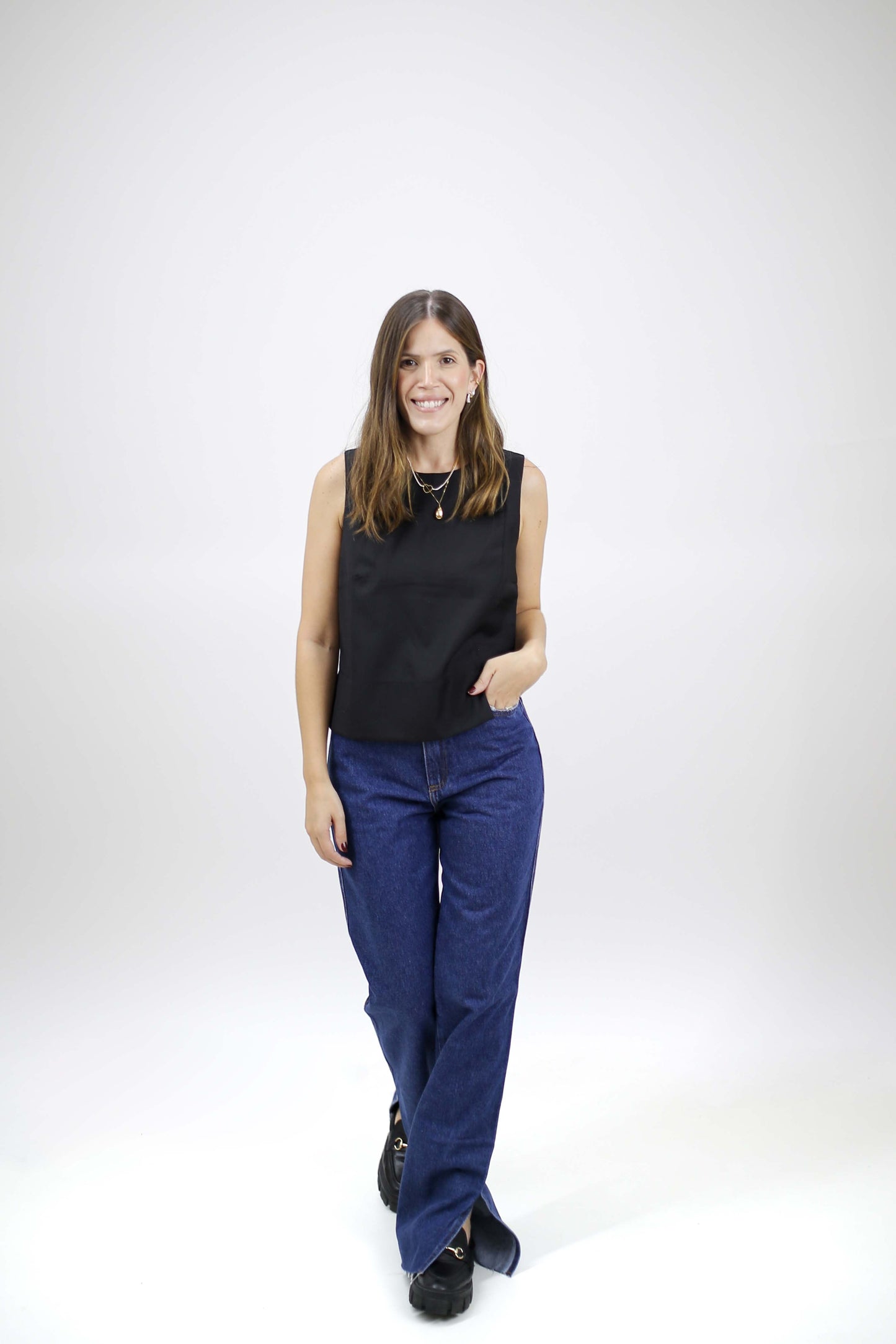 BLUSA CIANITA ASSIMÉTRICA